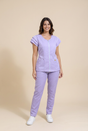 Scrub Feminino Gabardine Premium Lilás